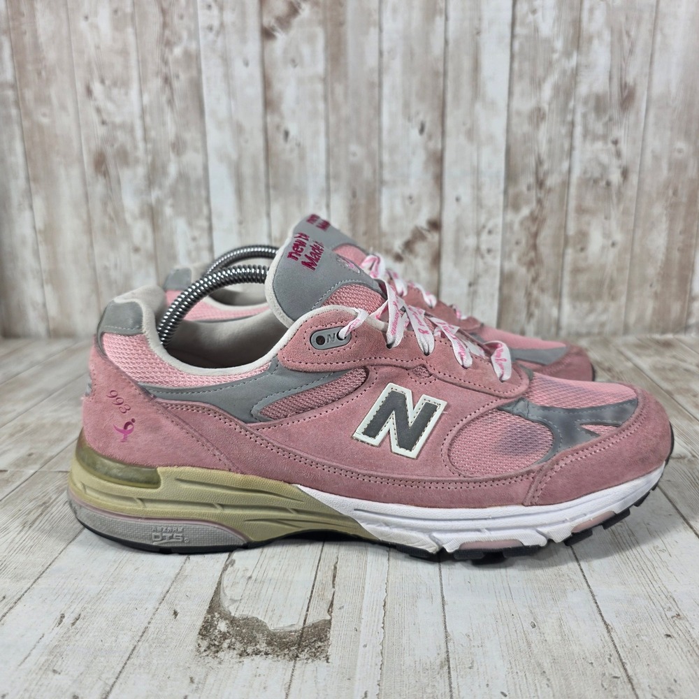 New Balance 993 Made in USA Komen Pink Ribbon Womens 10‎ D Running Shoes WR993KM